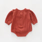 Winter Frill, Baby Girls Cheesecloth Romper Ollies Place