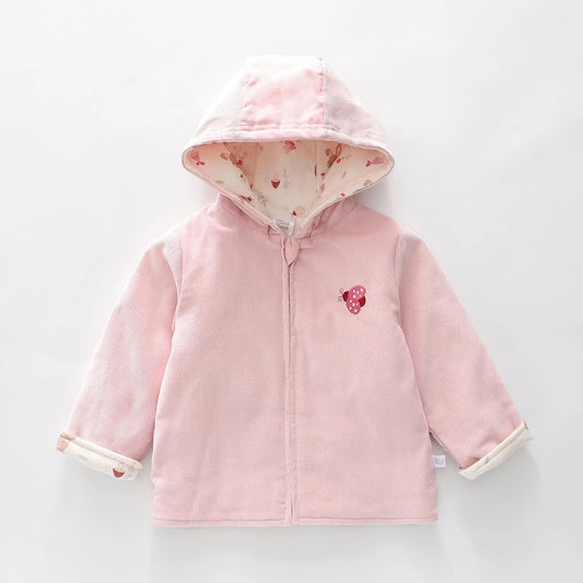 Woodlands Cord Hooded Jacket Ollies Place