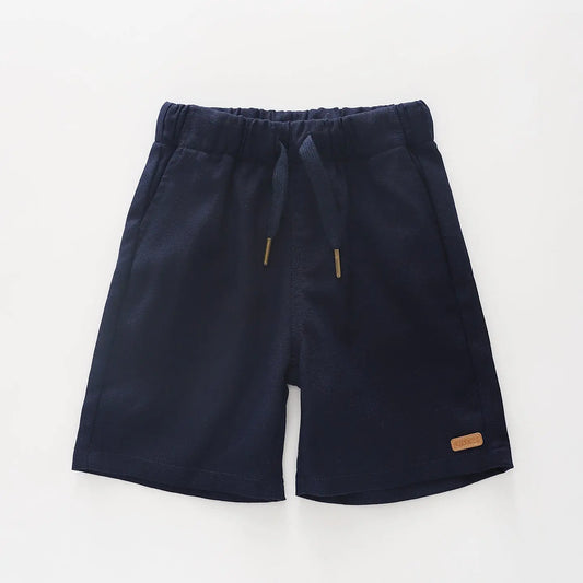 Woven Navy Shorts Ollies Place