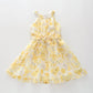 Yellow Blooms Party Dress Ollies Place