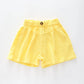 Yellow Cheesecloth Shorts Ollies Place