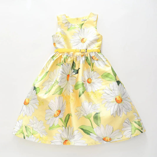 Yellow Daisy Party Dress Ollies Place
