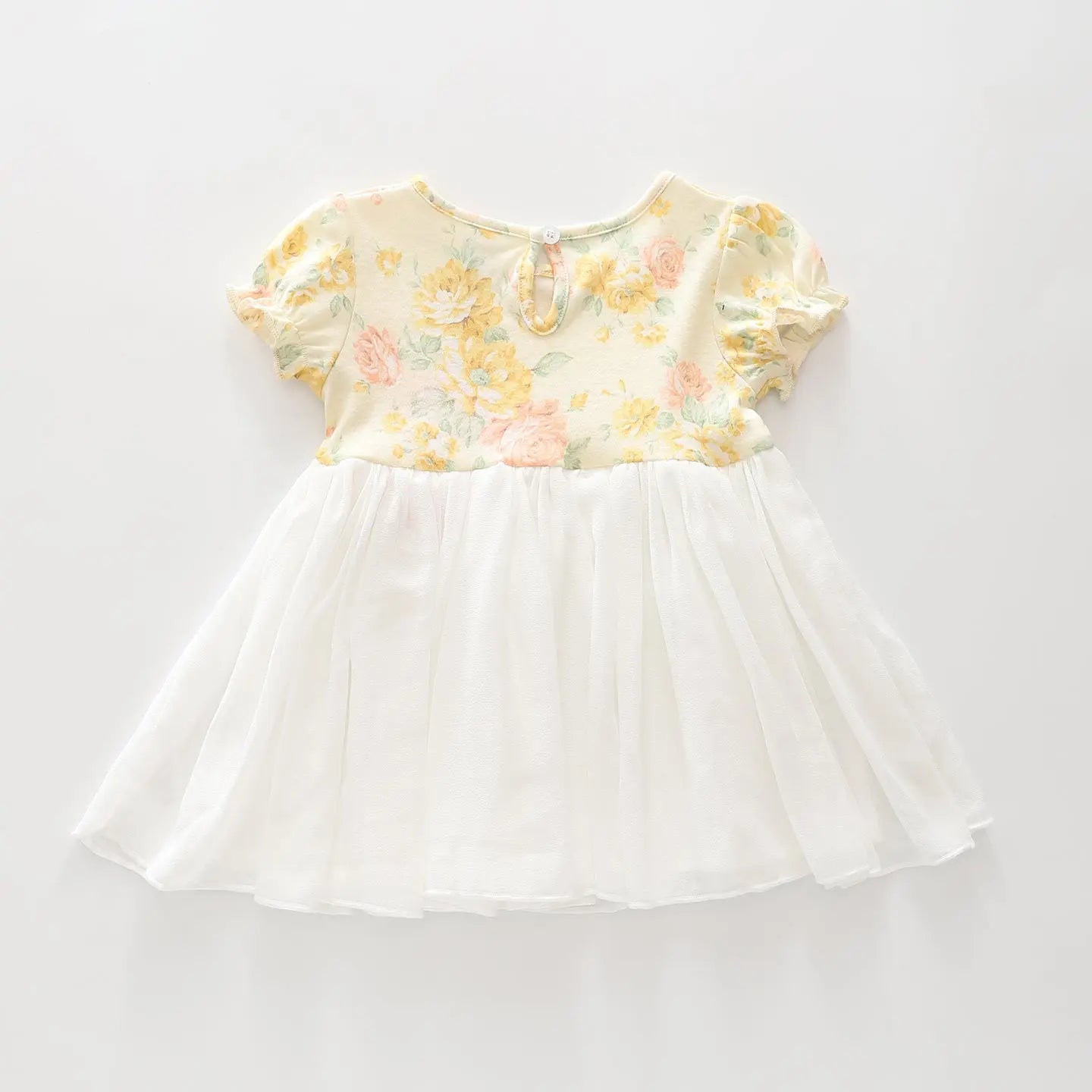 Yellow Ditsy Floral Dress Ollies Place