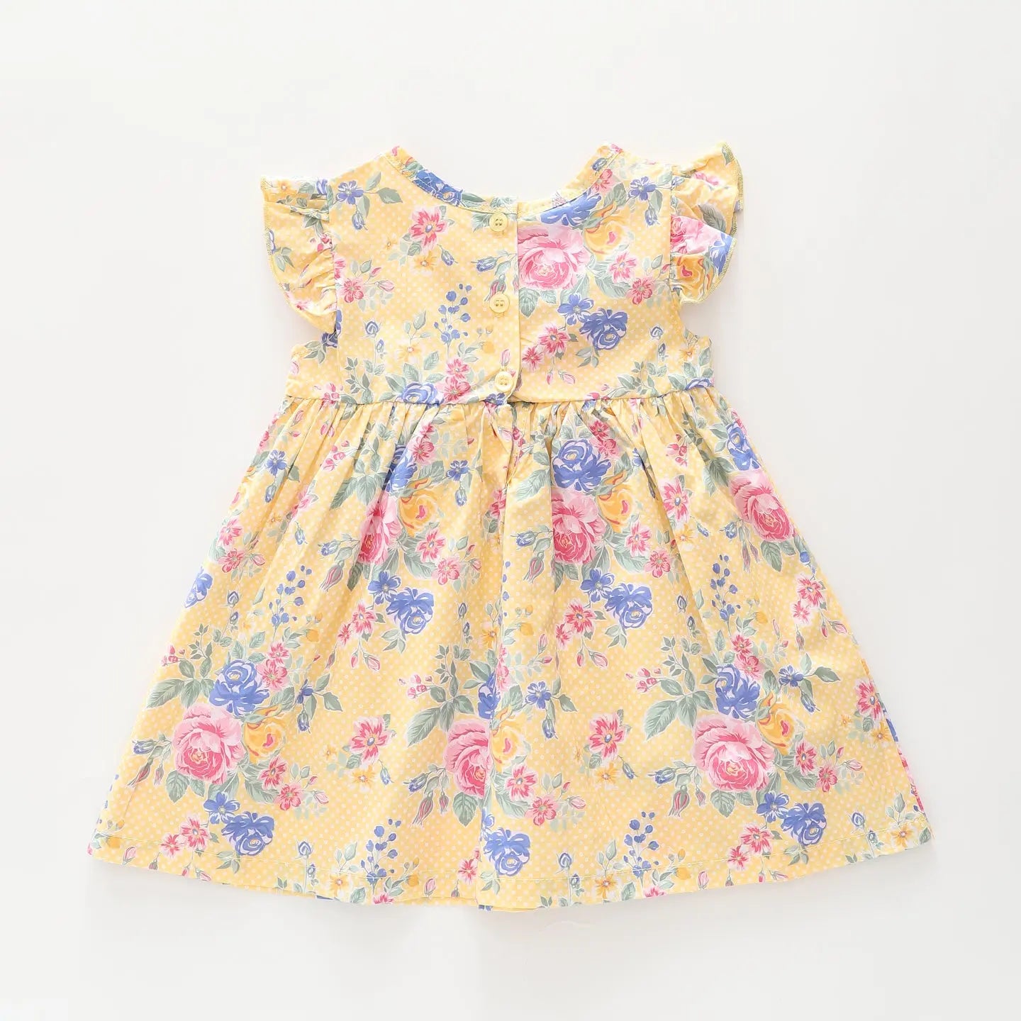 Yellow Floral Dress Ollies Place