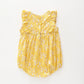 Yellow Floral Romper Ollies Place