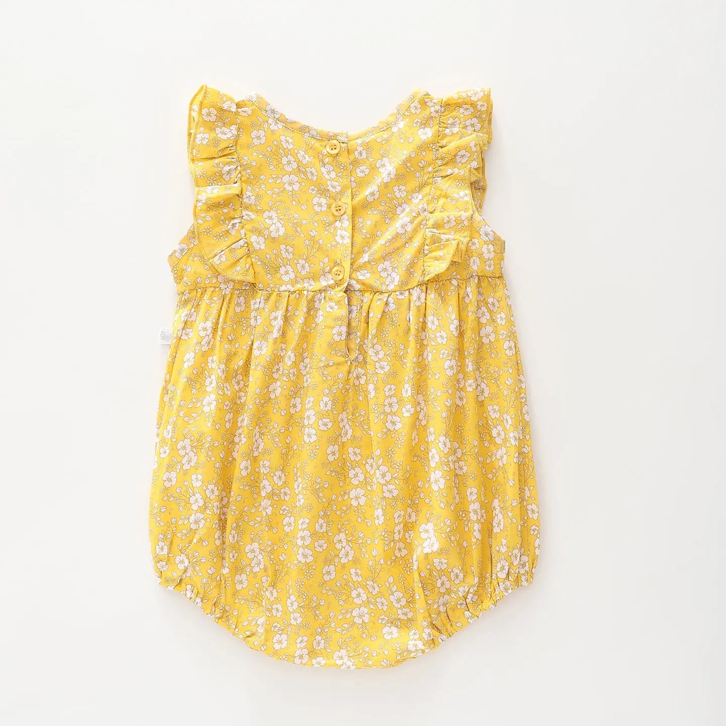 Yellow Floral Romper Ollies Place