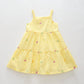 Yellow Seersucker Check Sun Dress Ollies Place