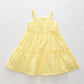 Yellow Seersucker Check Sun Dress Ollies Place