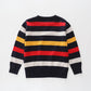 Yellow Stripe Knit Jumper Ollies Place