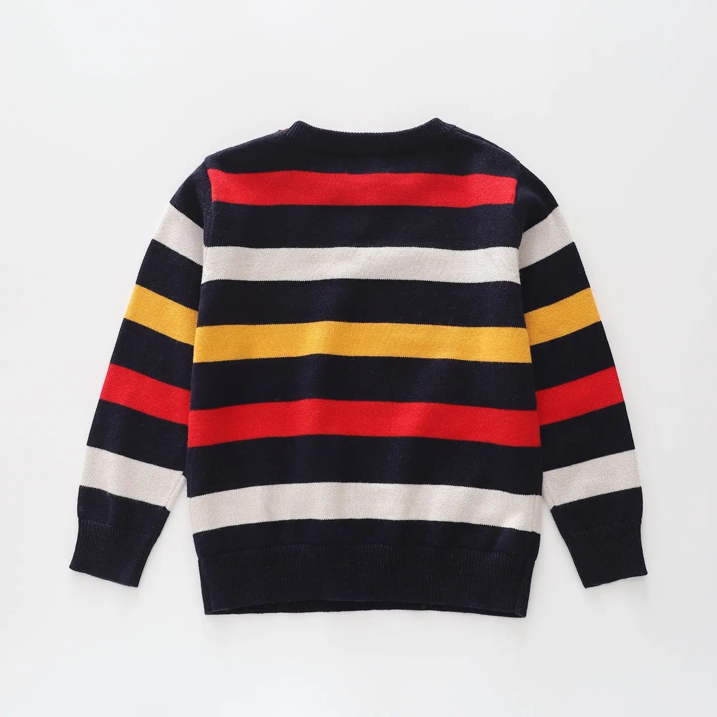 Yellow Stripe Knit Jumper Ollies Place