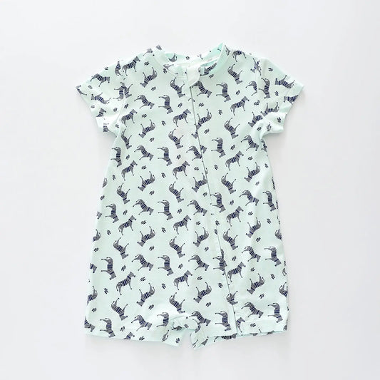 Zebra Print Baby Romper Ollies Place