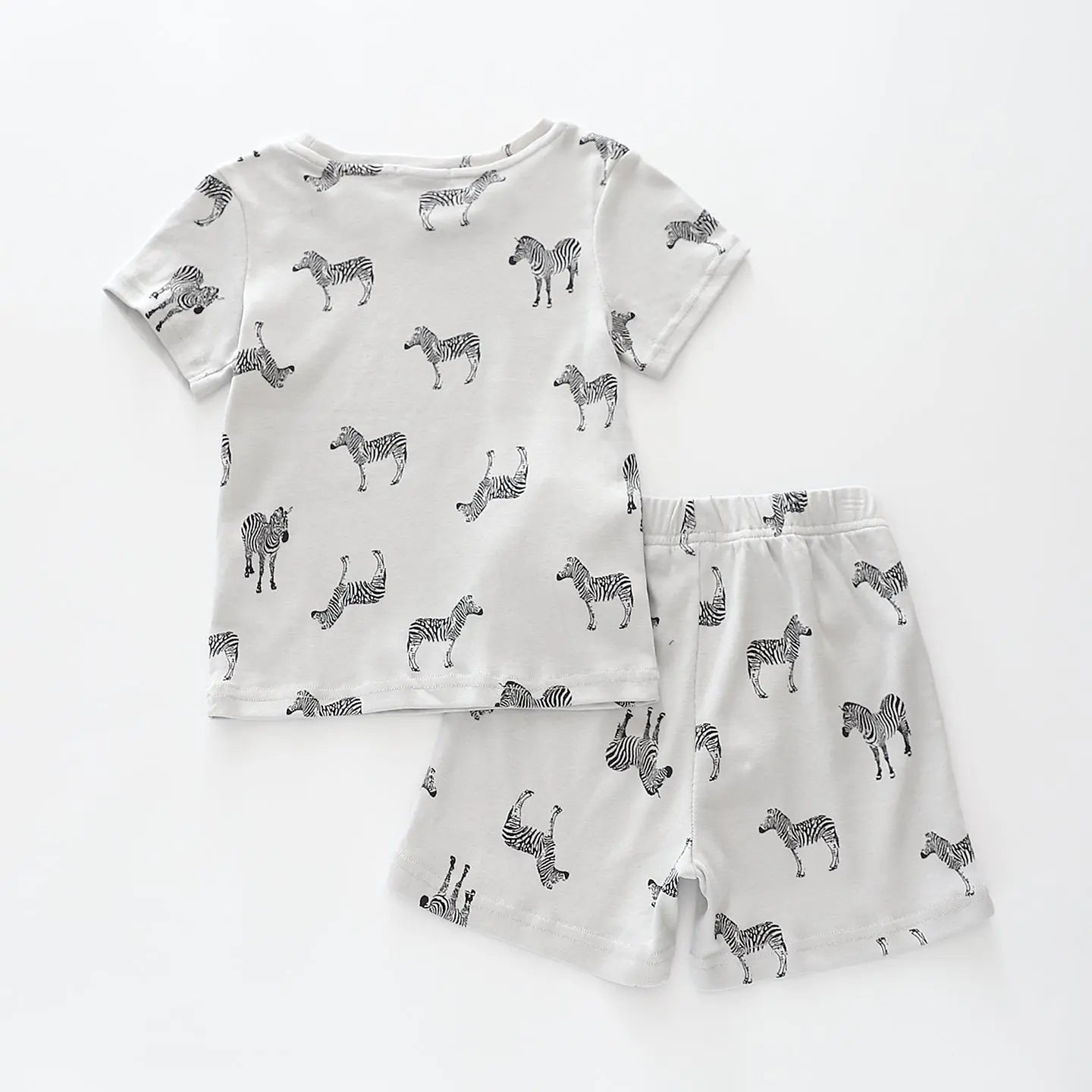 Zebra Print Kids Pyjama Set Ollies Place