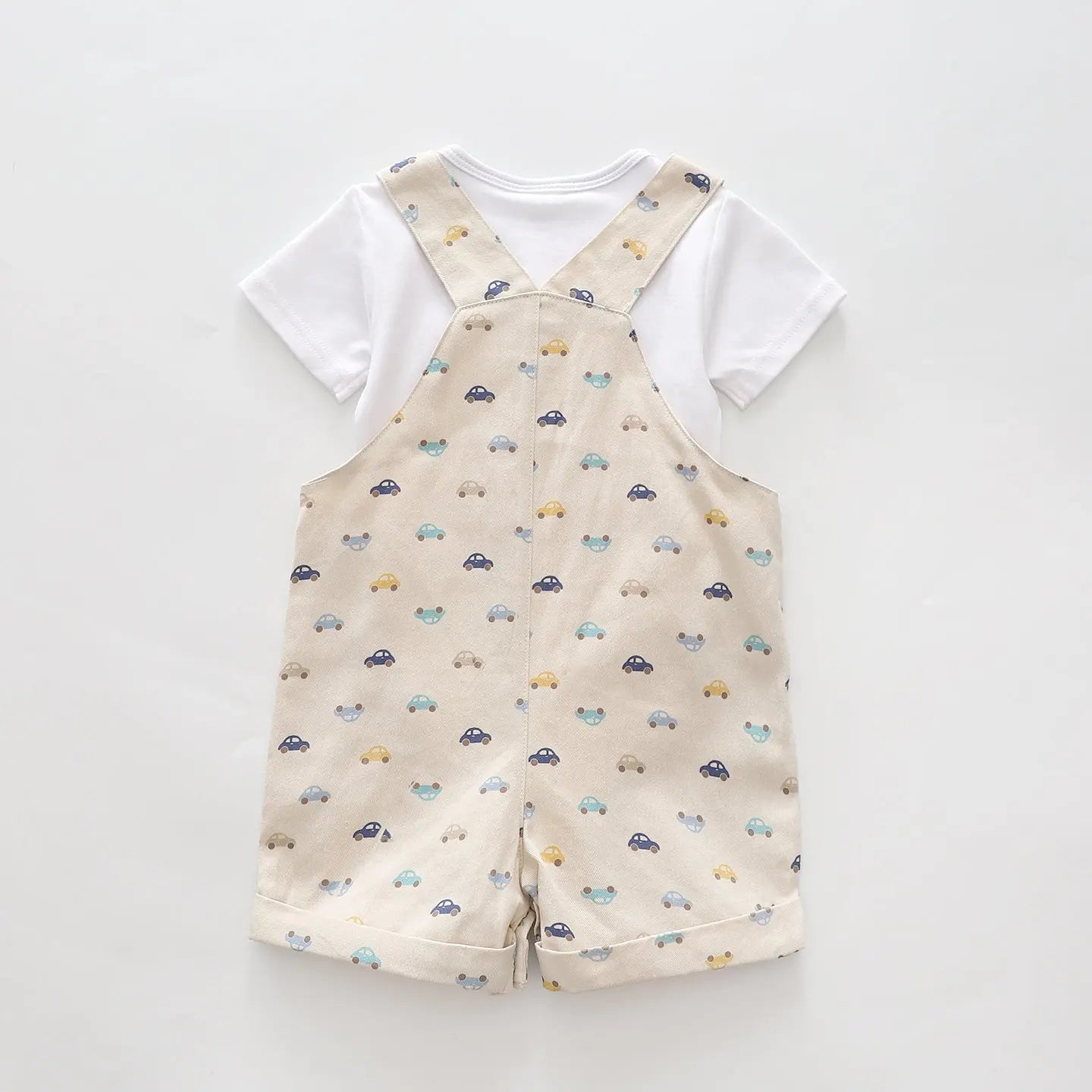 baby-boys-bubble-car-shortalls-set Ollies Place