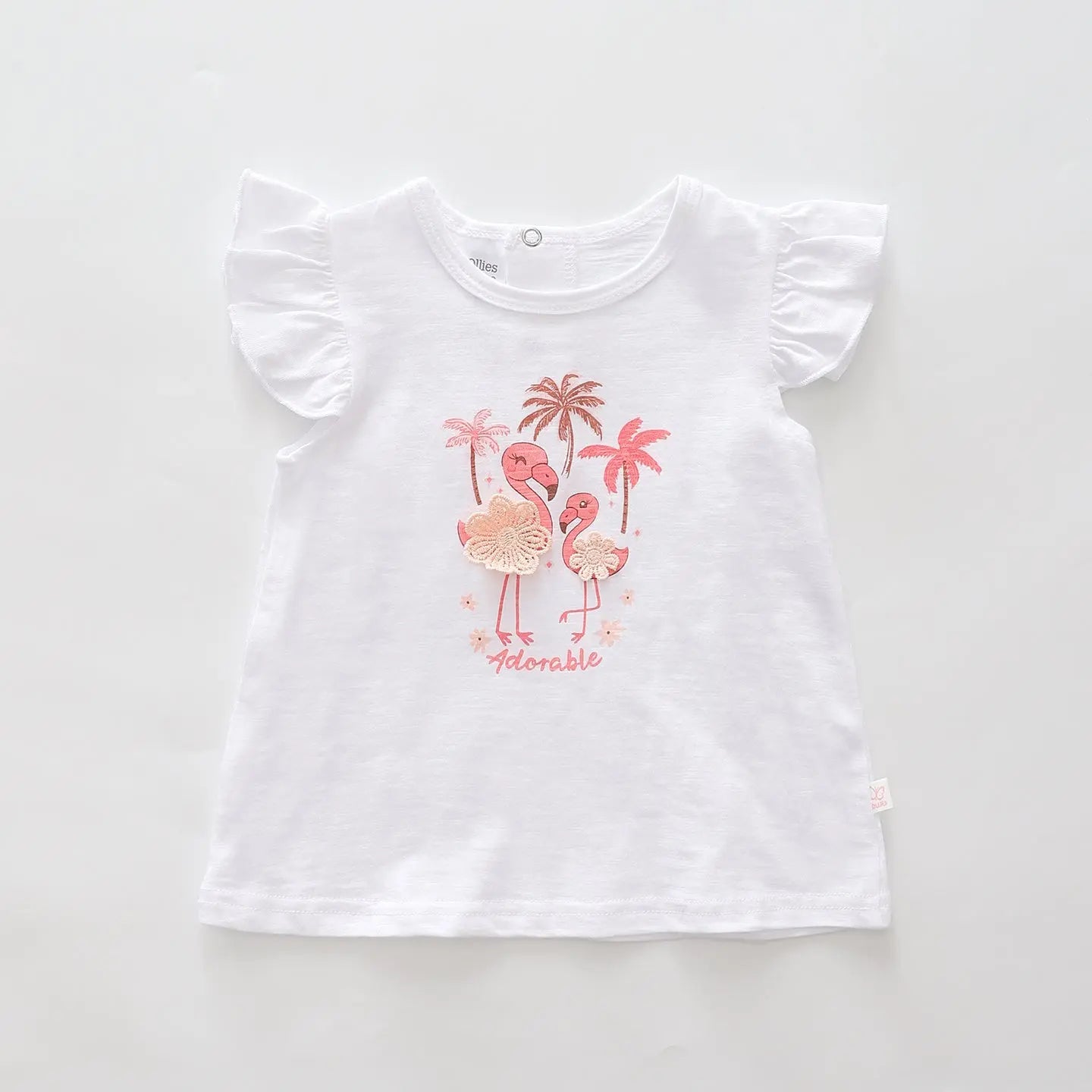 baby-girls-flamingo-print-ss-top Ollies Place