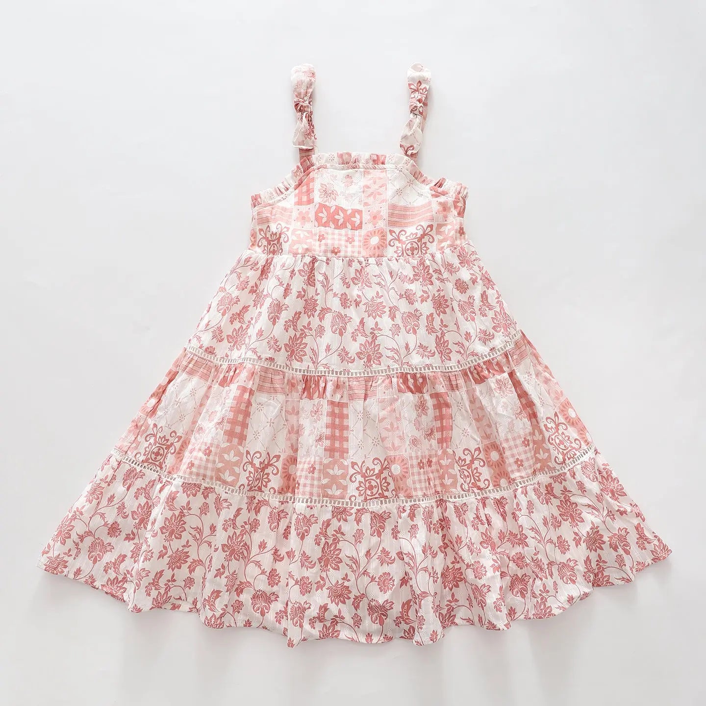 boho-patchwork-print-dress Ollies Place