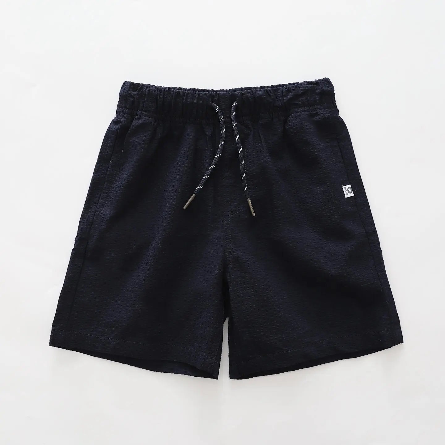 boys-navy-seersucker-woven-shorts Ollies Place