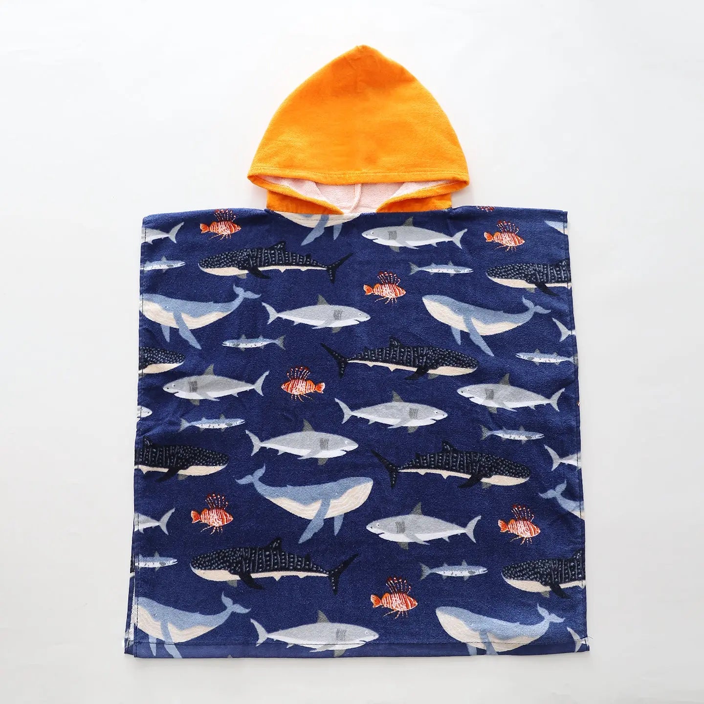 boys-whale-shark-poncho-towel Ollies Place