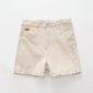 girls-beige-stretch-woven-shorts Ollies Place