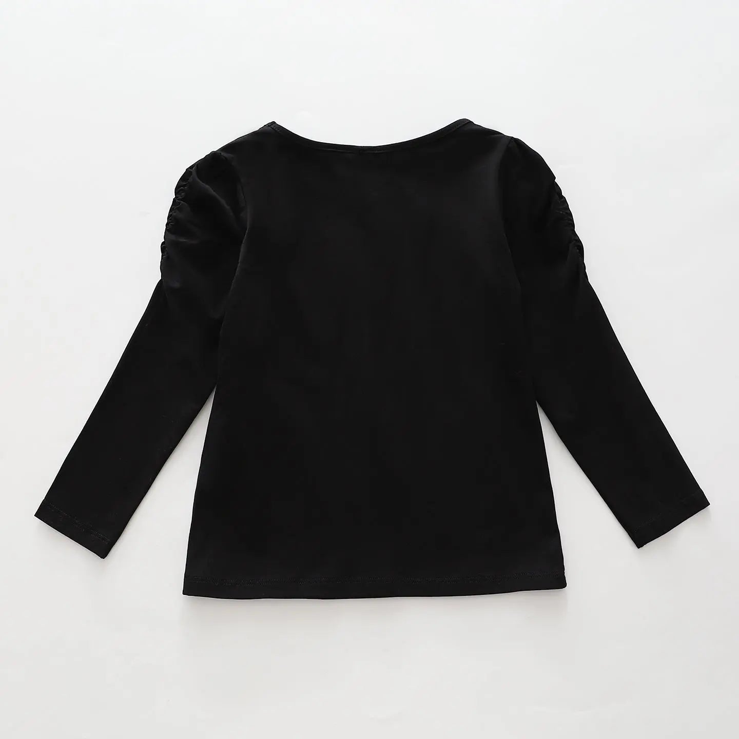 girls-black-puff-sleeve-long-sleeve-top Ollies Place