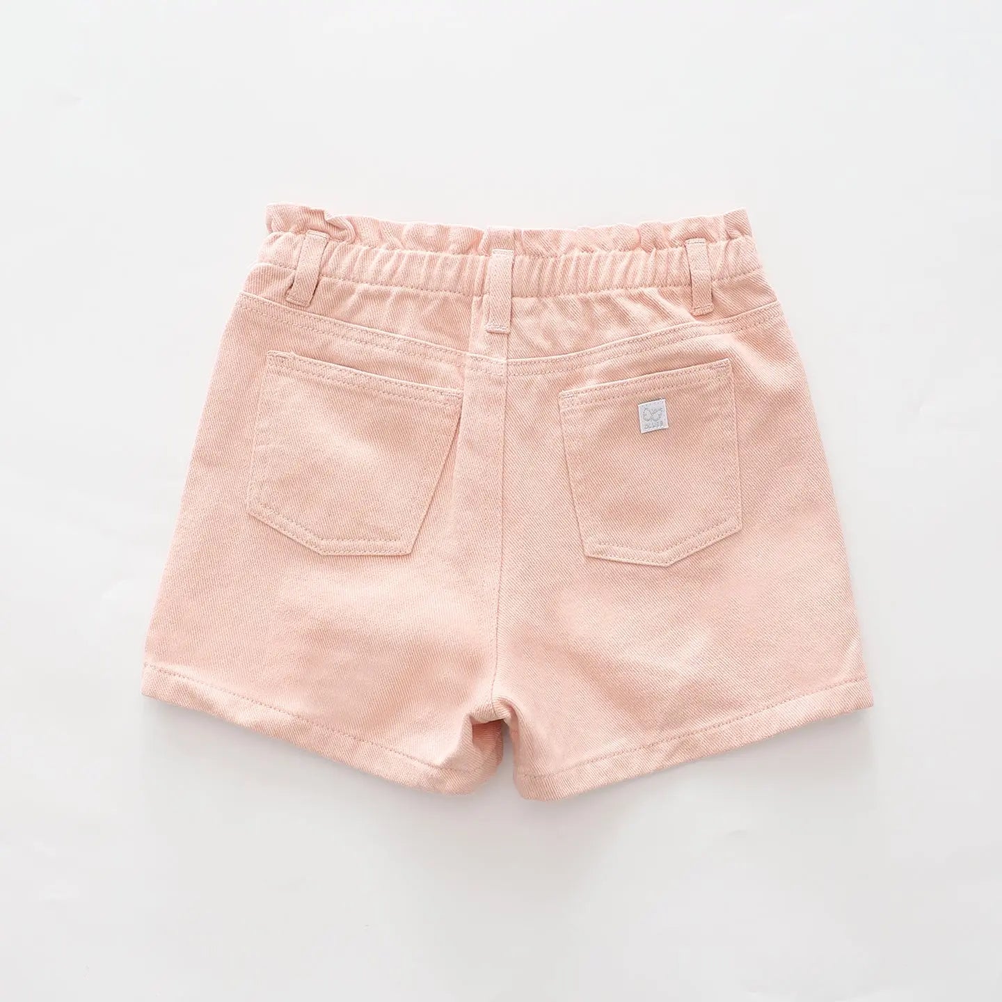 girls-peachy-pink-denim-shorts Ollies Place