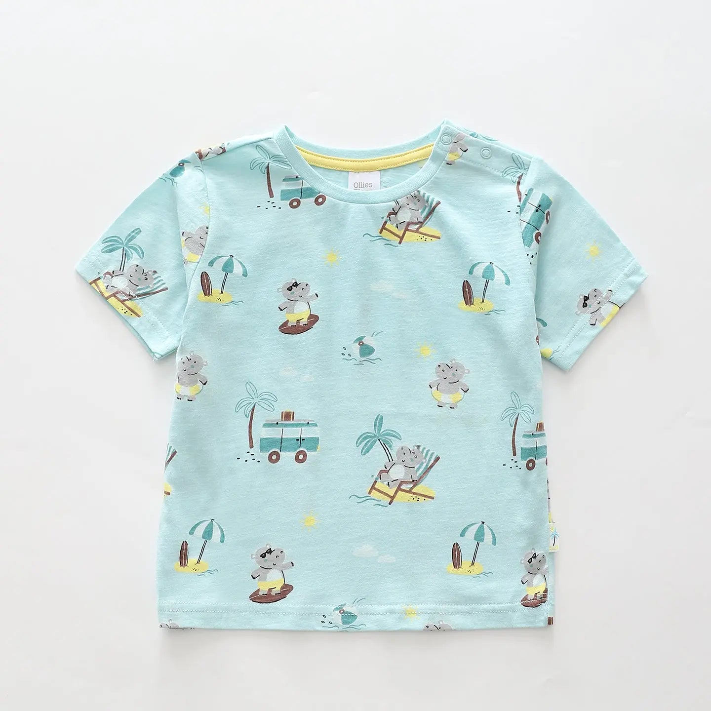 infant-boys-hippo-vacay-vibes-tee Ollies Place