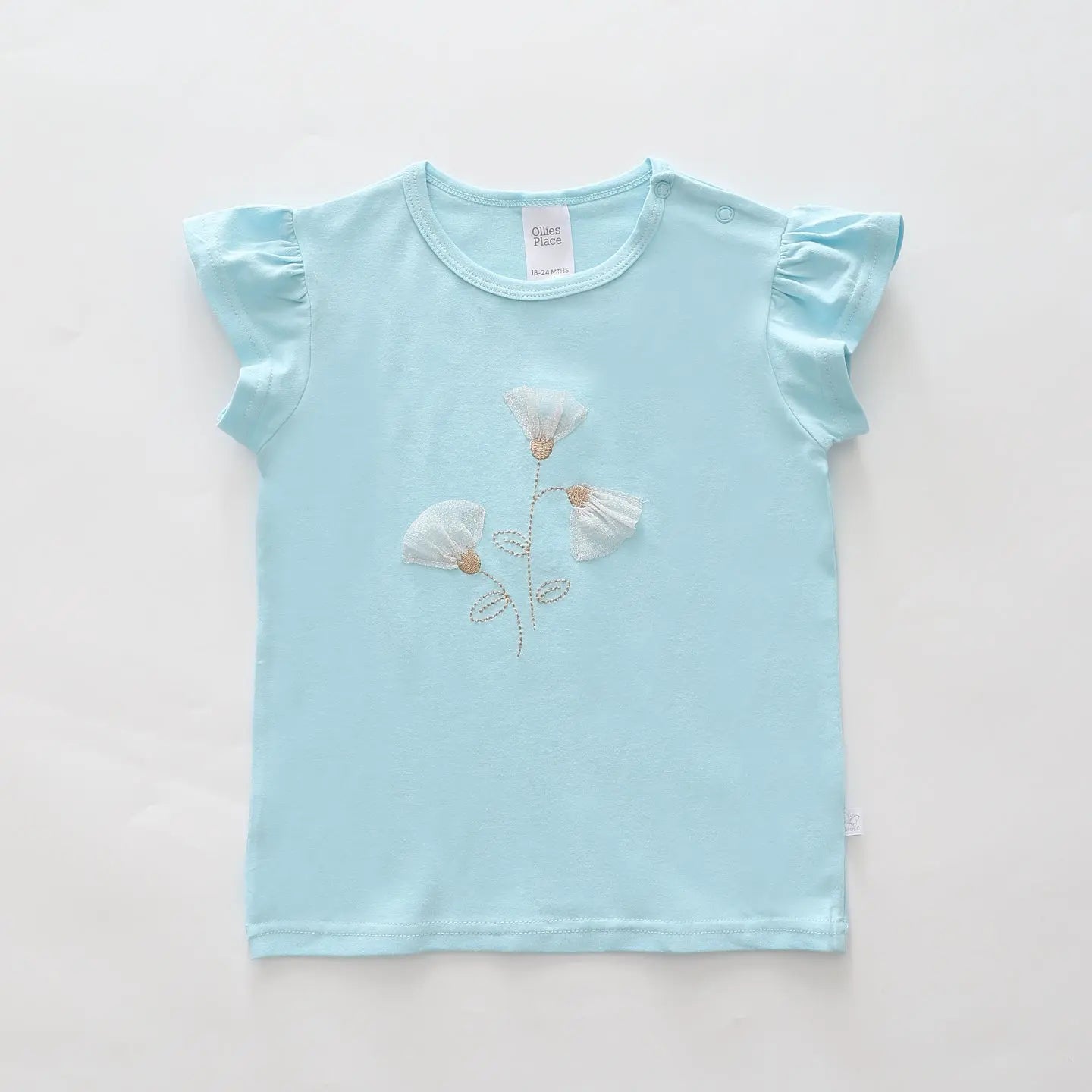 infant-girls-in-bloom-blue-tee Ollies Place