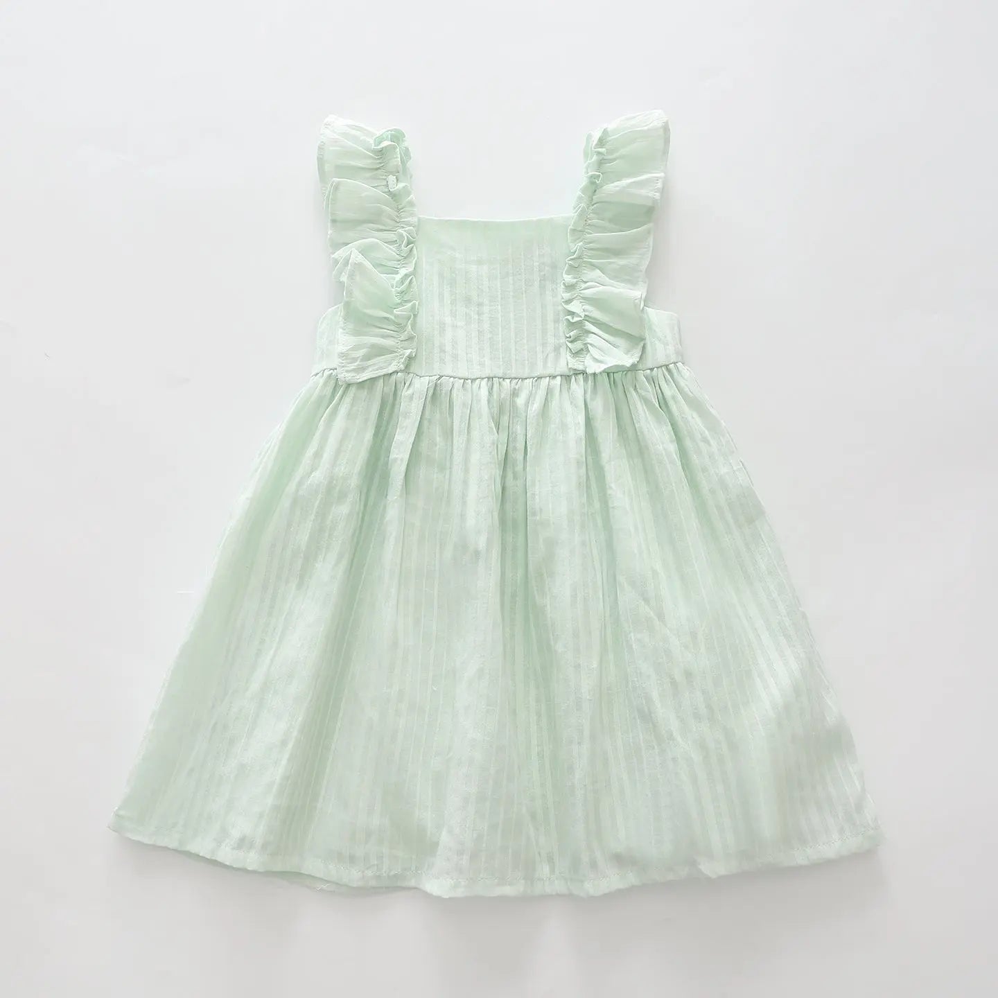 infant-mint-striped-cotton-dress Ollies Place