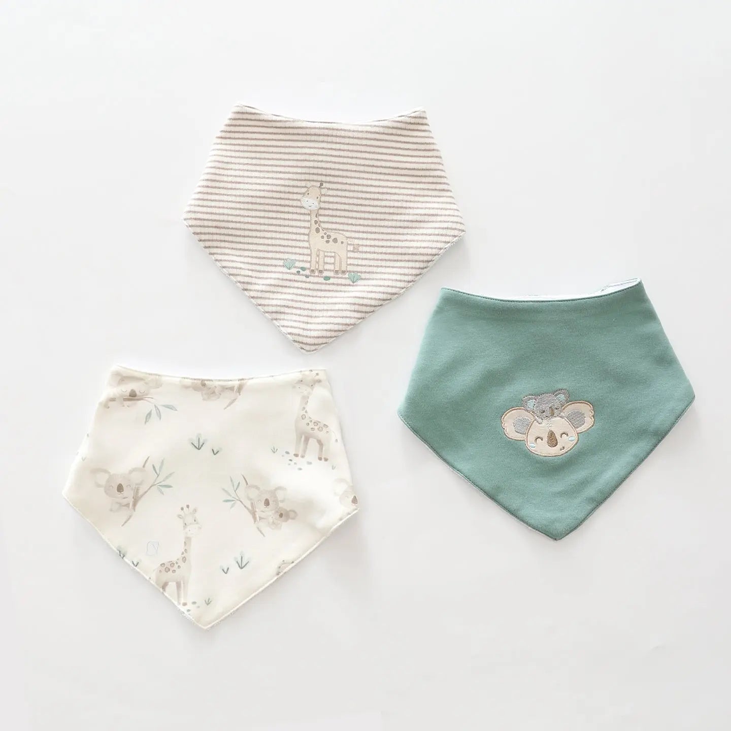koala-friends-bibs-set Ollies Place