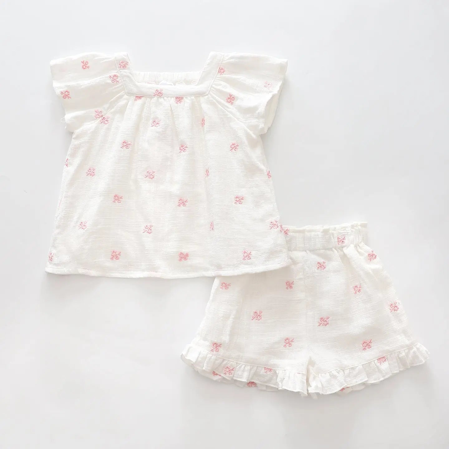 peachy-florals-top-shorts-set Ollies Place