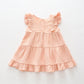 peachy-tiered-cheesecloth-dress Ollies Place