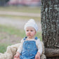 Ditsy Denim Pinafore Outfit