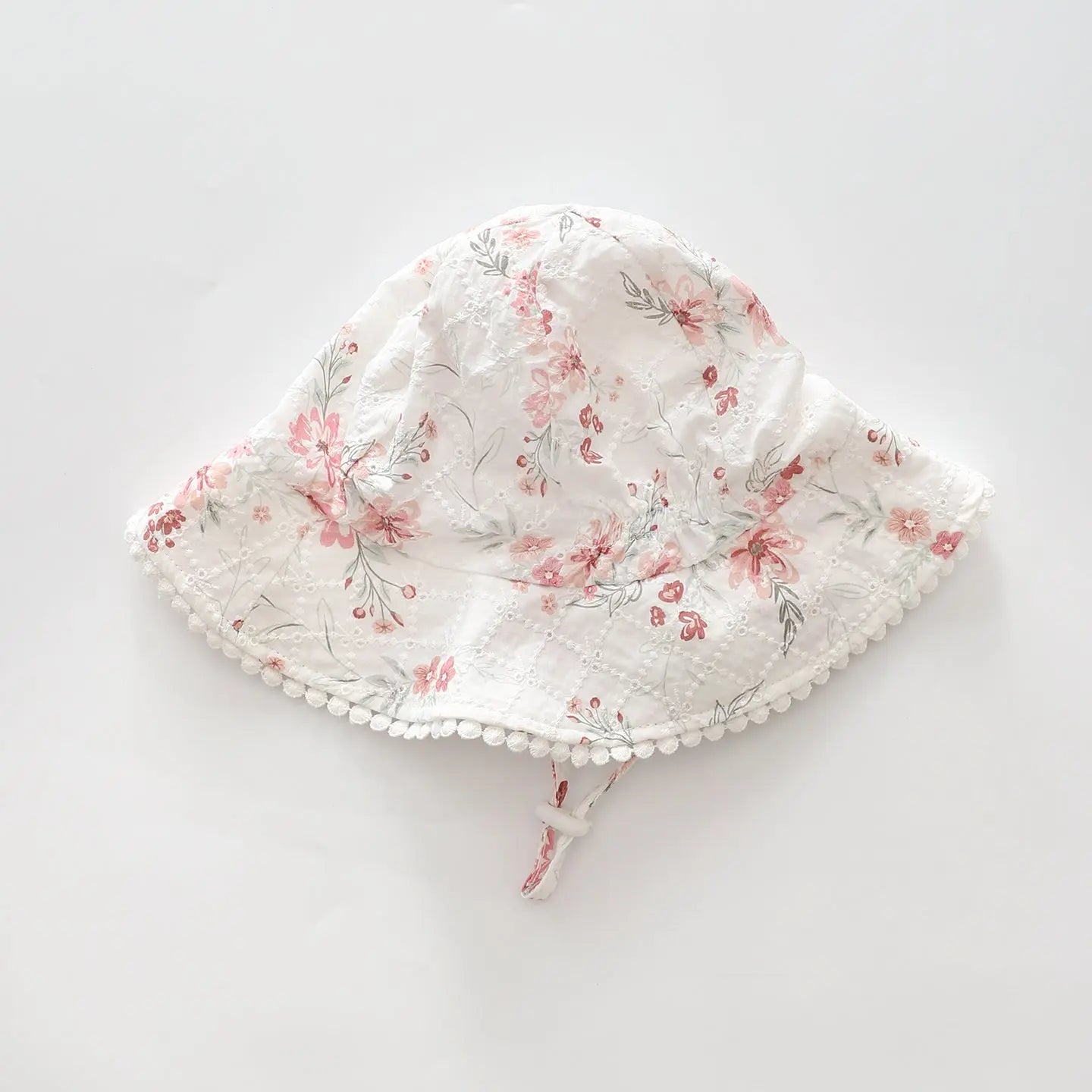 rose-print-broderie-anglaise-sunhat Ollies Place