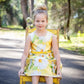 Yellow Daisy Party Dress