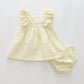 yellow-stripe-bloomers-dress-set Ollies Place