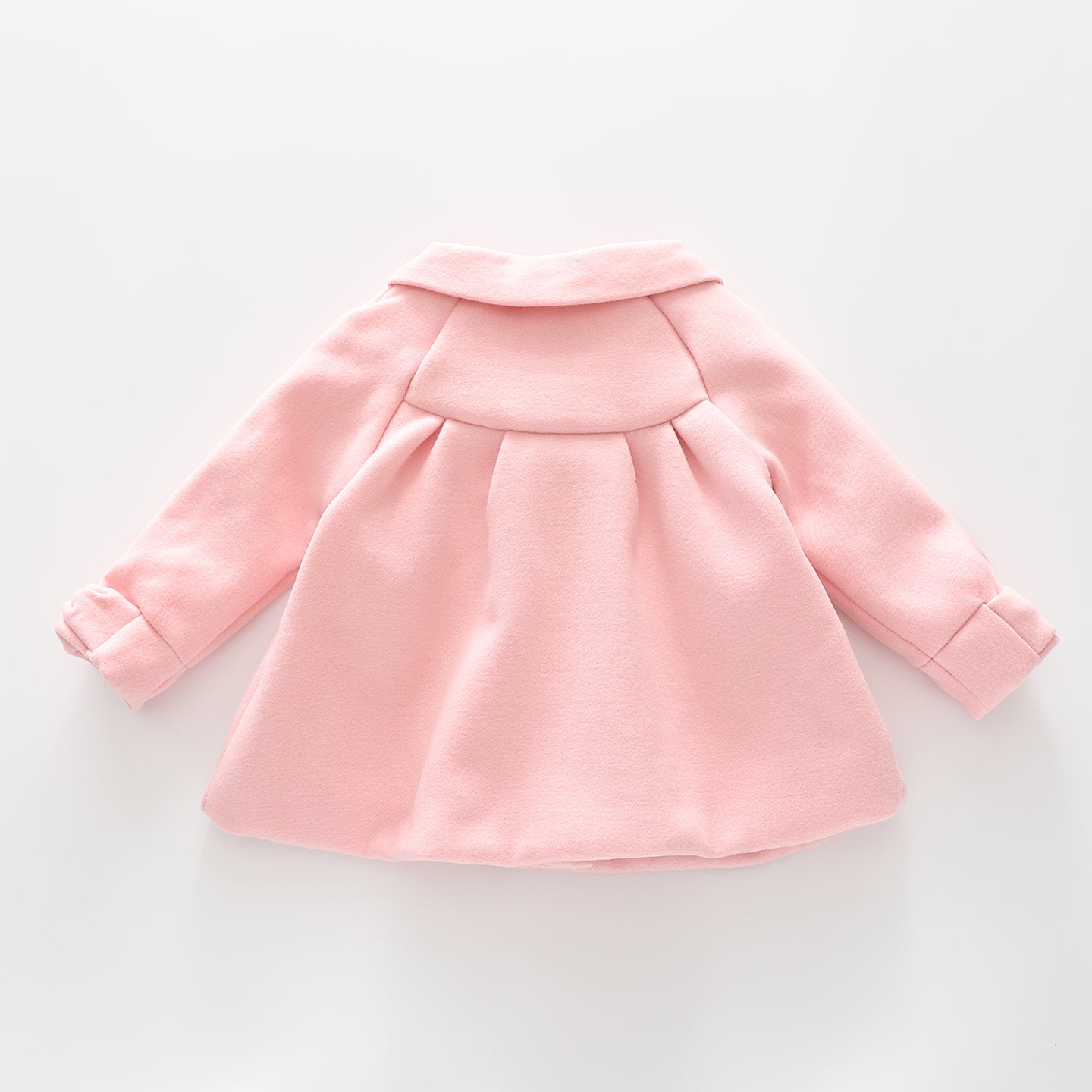Pink Bow Swing Coat - Toddler Girl