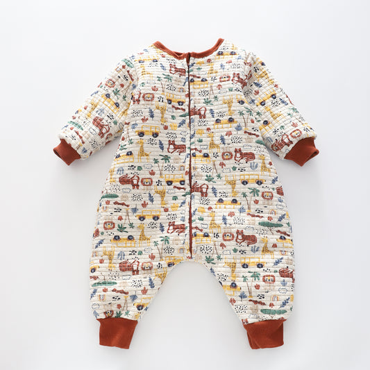 Babys' Animal Safari Slumber Suit