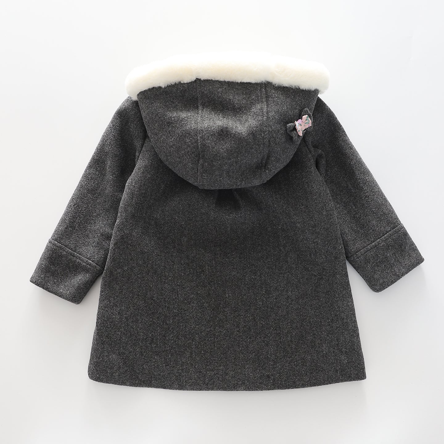 Girls' Wool Look Winter Coat