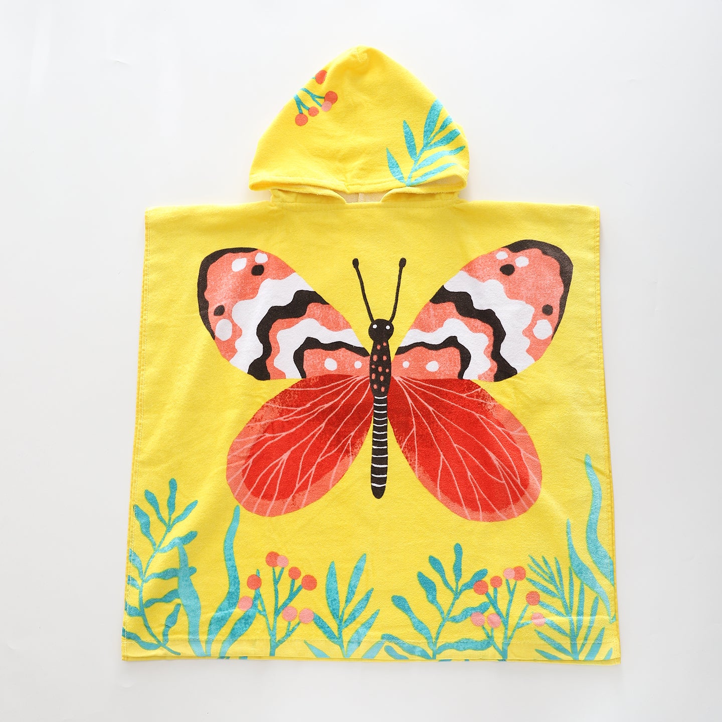 Butterfly Hooded Towel