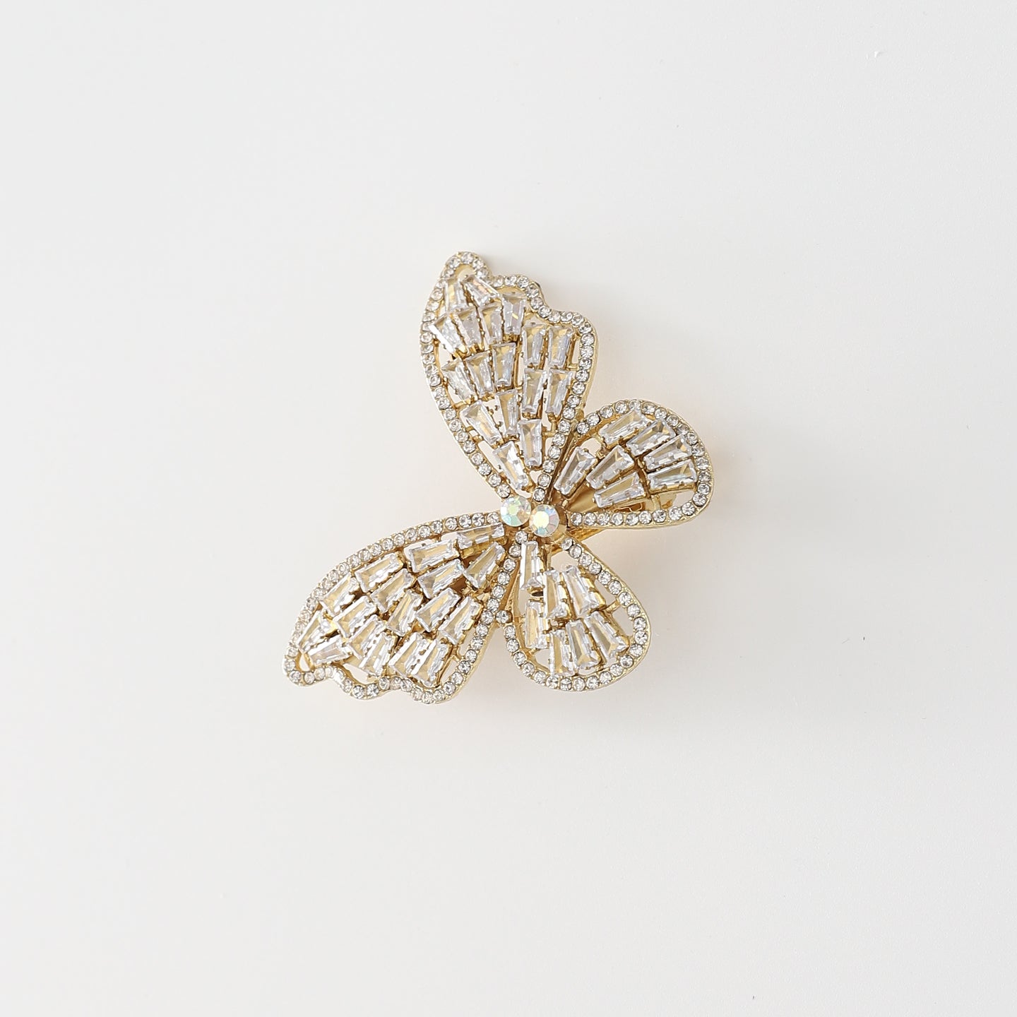 Diamante Butterfly Hairclip