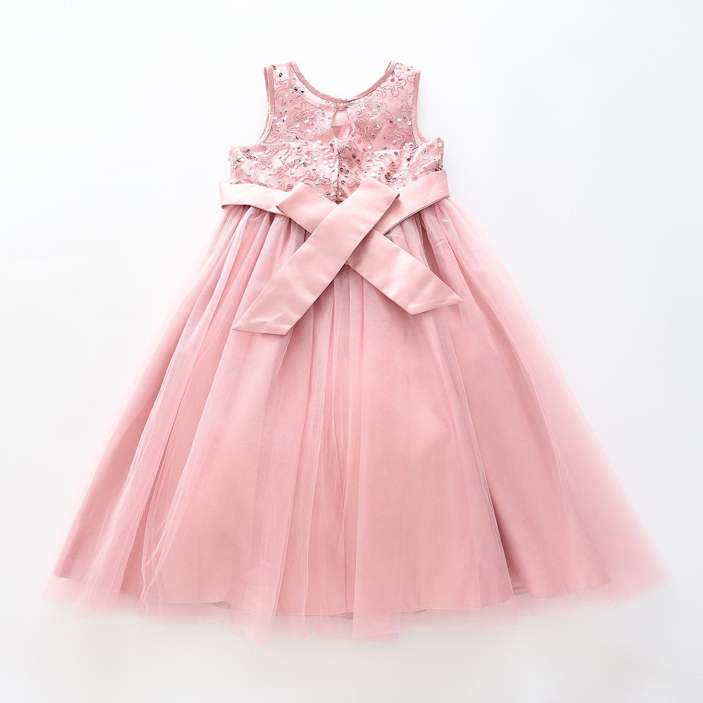 Girls' Rose Pink Special Occasion Gown