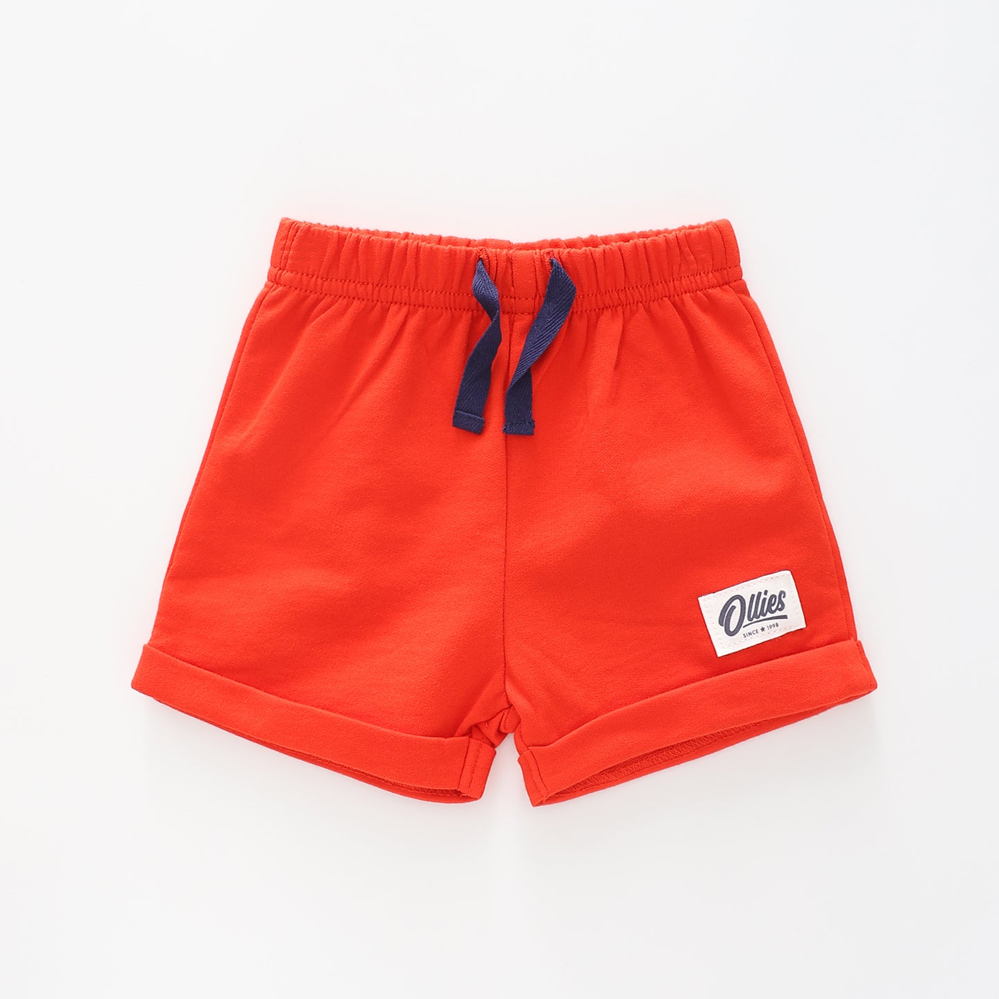 Baby Boys Fiery Red Summer Shorts