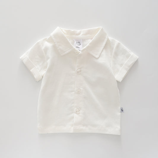Baby and Infant Boys Little Mr Linen Shirt