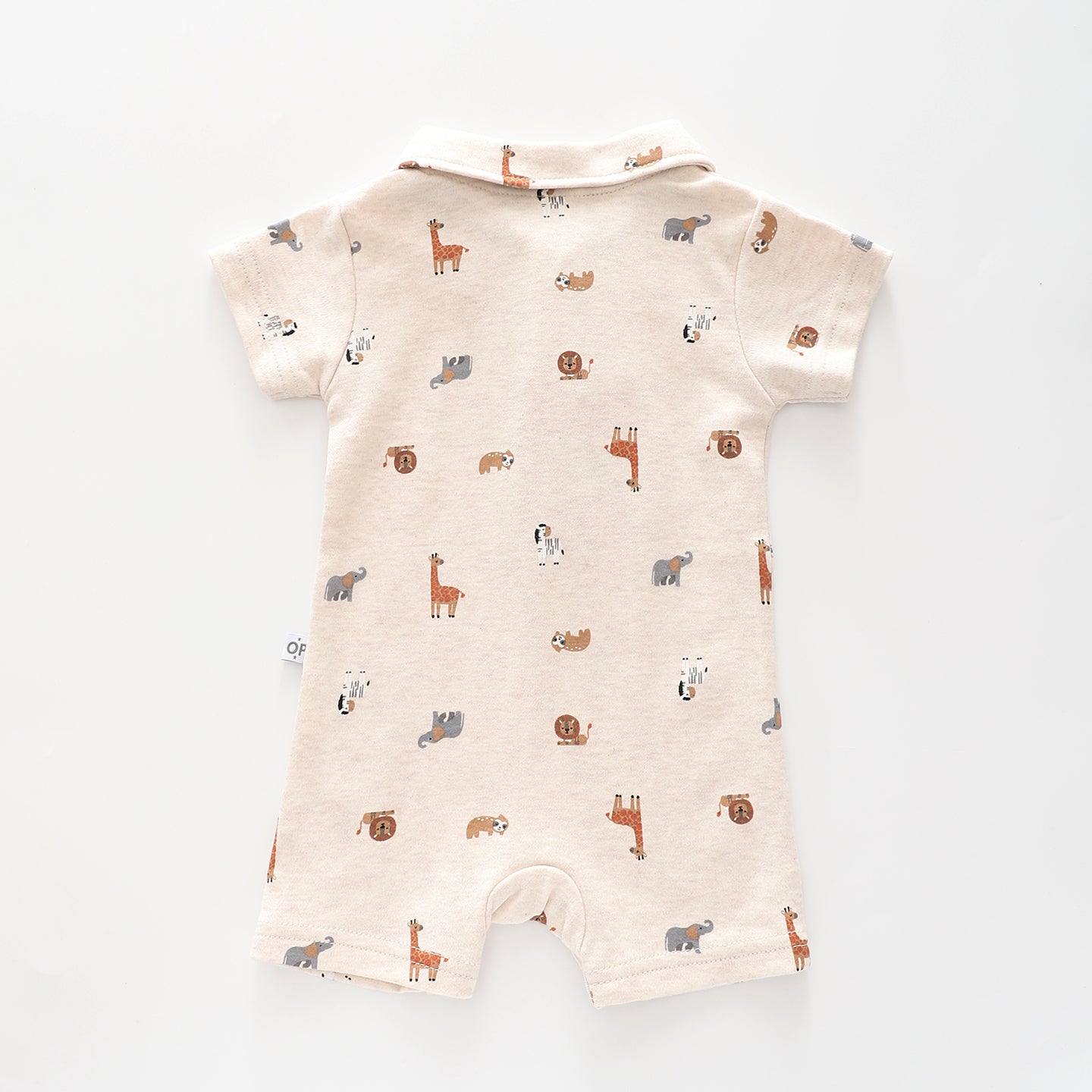 Baby Boys Just Hanging Collared Romper