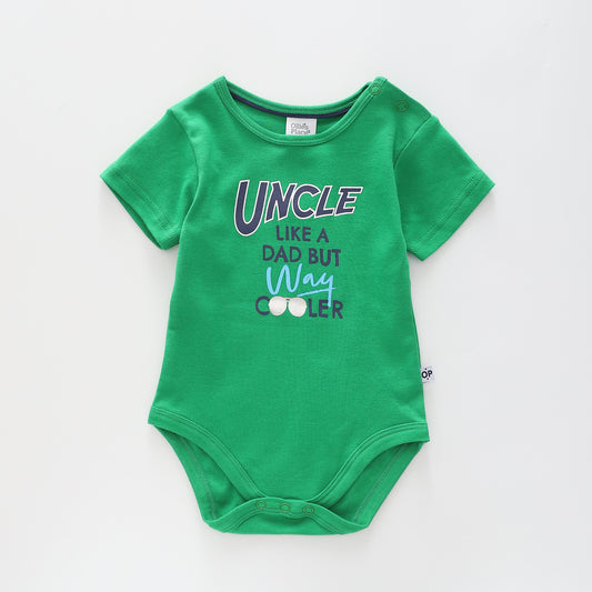 Baby Boys Uncle Slogan Print Bodysuit