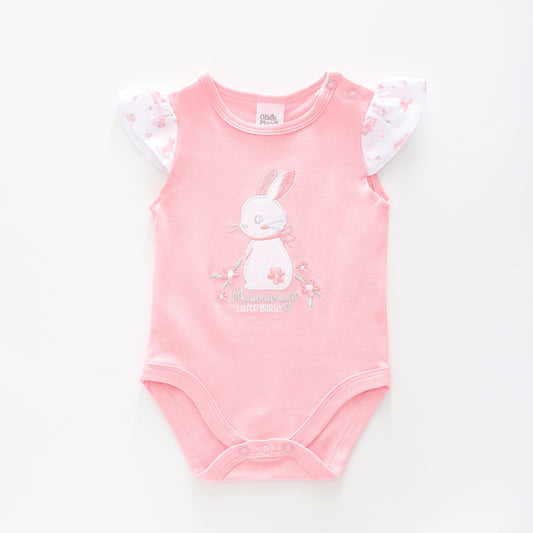 New-born Baby Girls Little Bunny Bodysuit