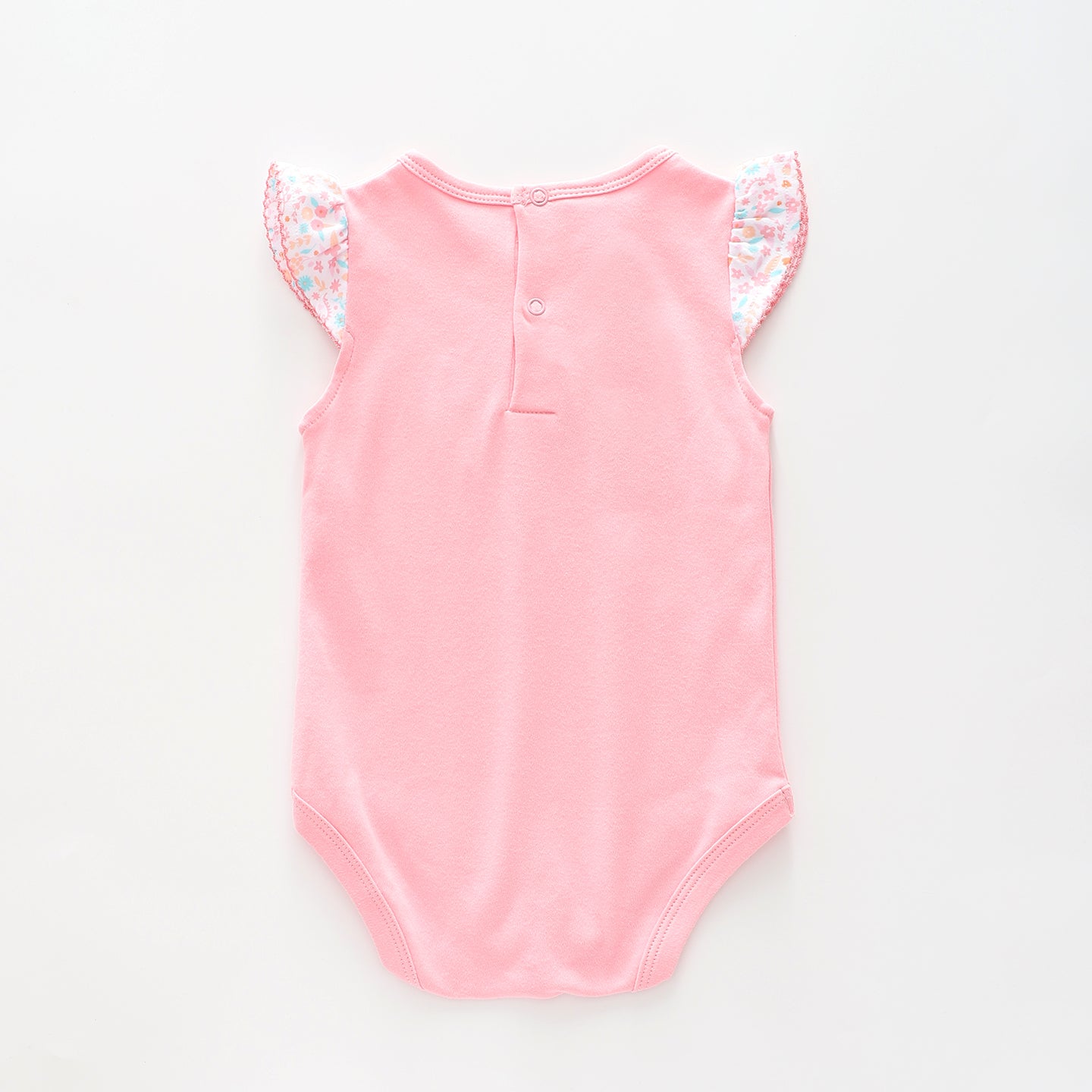 Baby Girls Pink Love Bodysuit