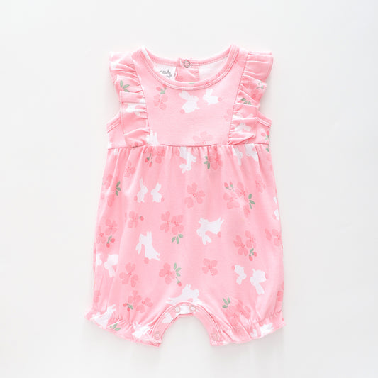 Baby Girls Some Bunny Loves You Romper