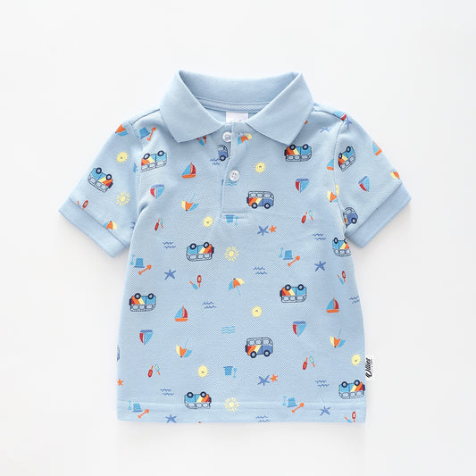 Infant and Toddler Boys Combi Polo Top