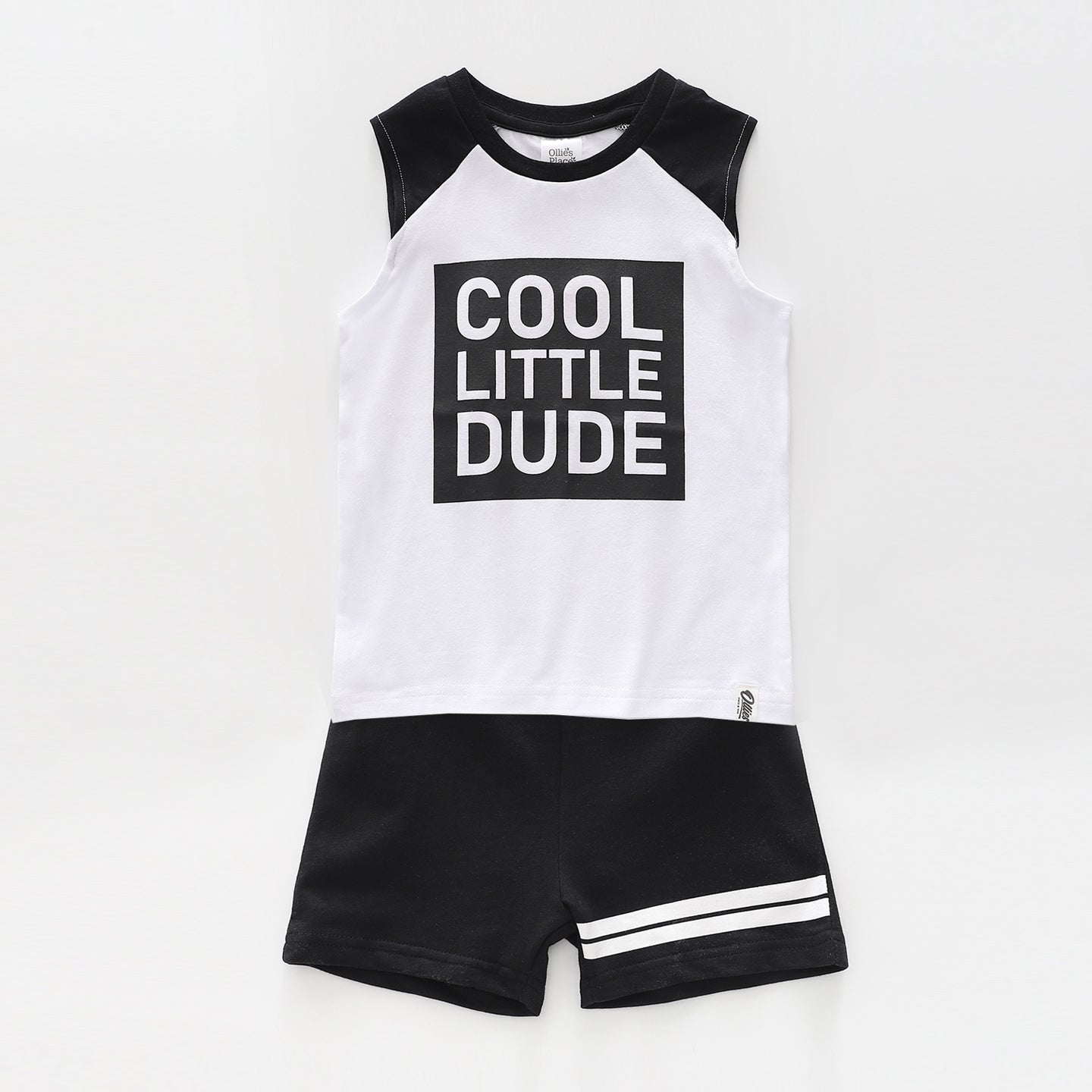 Boys Tee and Shorts Set - Cool Little Dude