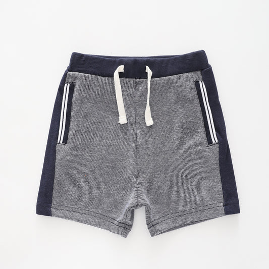 Infant and Toddler Boys Sporty Stripe Shorts